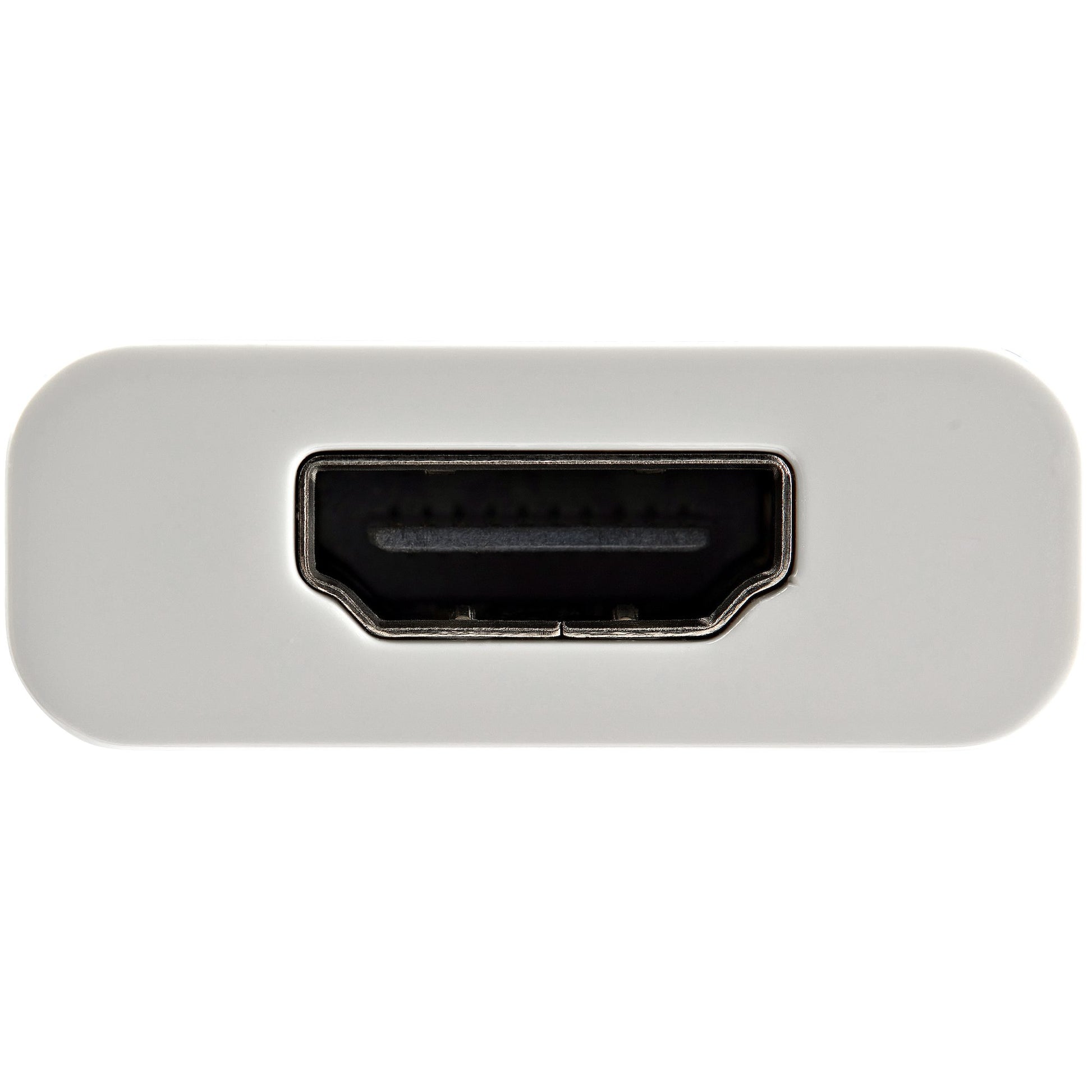 StarTech.com USB-C-auf-HDMI-Adapter – 4K (3840 × 2160) @ 60 Hz, 0,1 m, HDMI 2.0, für USB-C-Geräte, Weiss