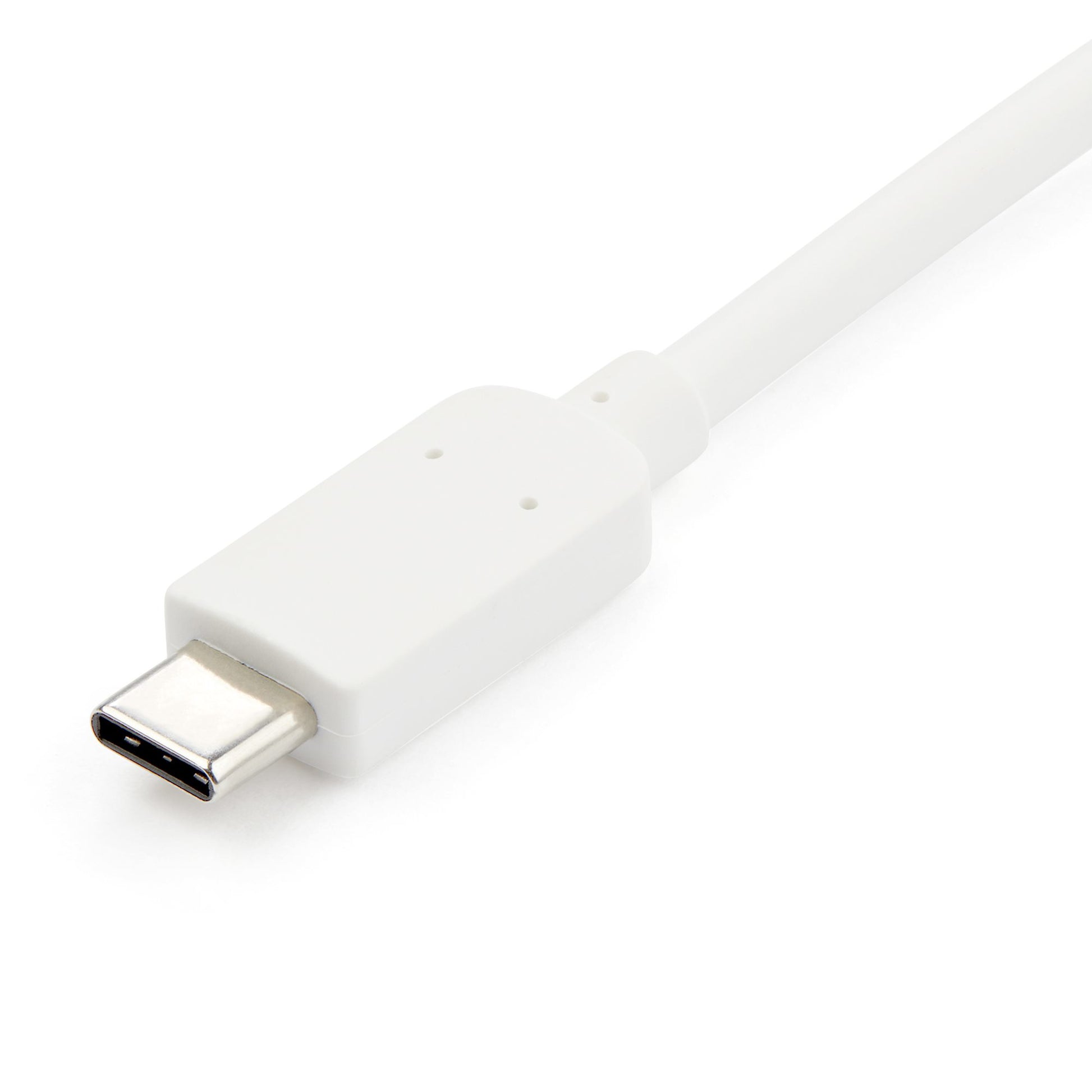 StarTech.com USB-C-auf-HDMI-Adapter – 4K (3840 × 2160) @ 60 Hz, 0,1 m, HDMI 2.0, für USB-C-Geräte, Weiss