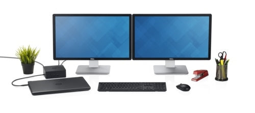 Dell TB16 Dockingstation – Thunderbolt 3, DP, mDP, HDMI, VGA, 5× USB-A, USB-C, GbE, 3,5 mm Audio