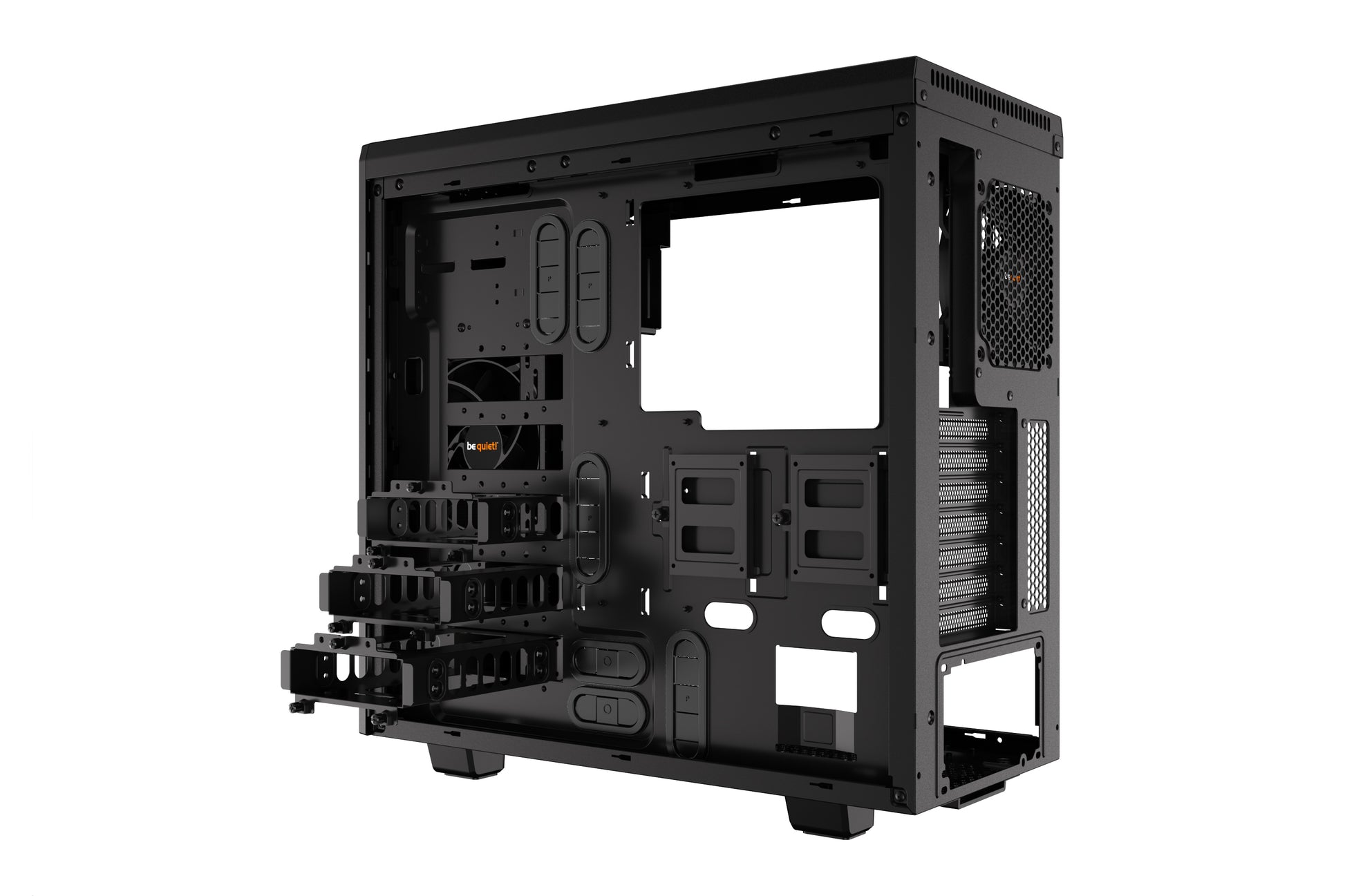be quiet! be quiet Pure Base 600 – PC-Gehäuse – Midi-Tower, Schwarz, 3×3,5"/8×2,5", ATX