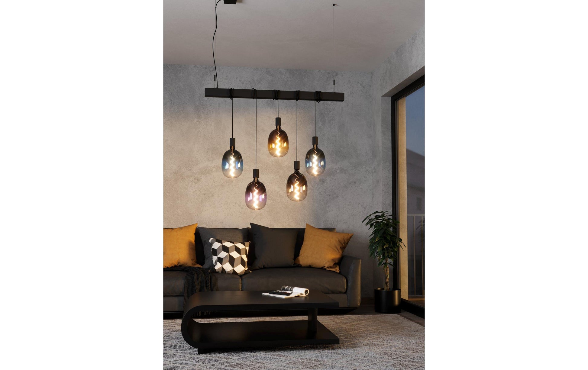 EGLO LED-Leuchtmittel Kugel E27 – 4 W dimmbar, 85 lm, 2000 K warmweiss, 300°