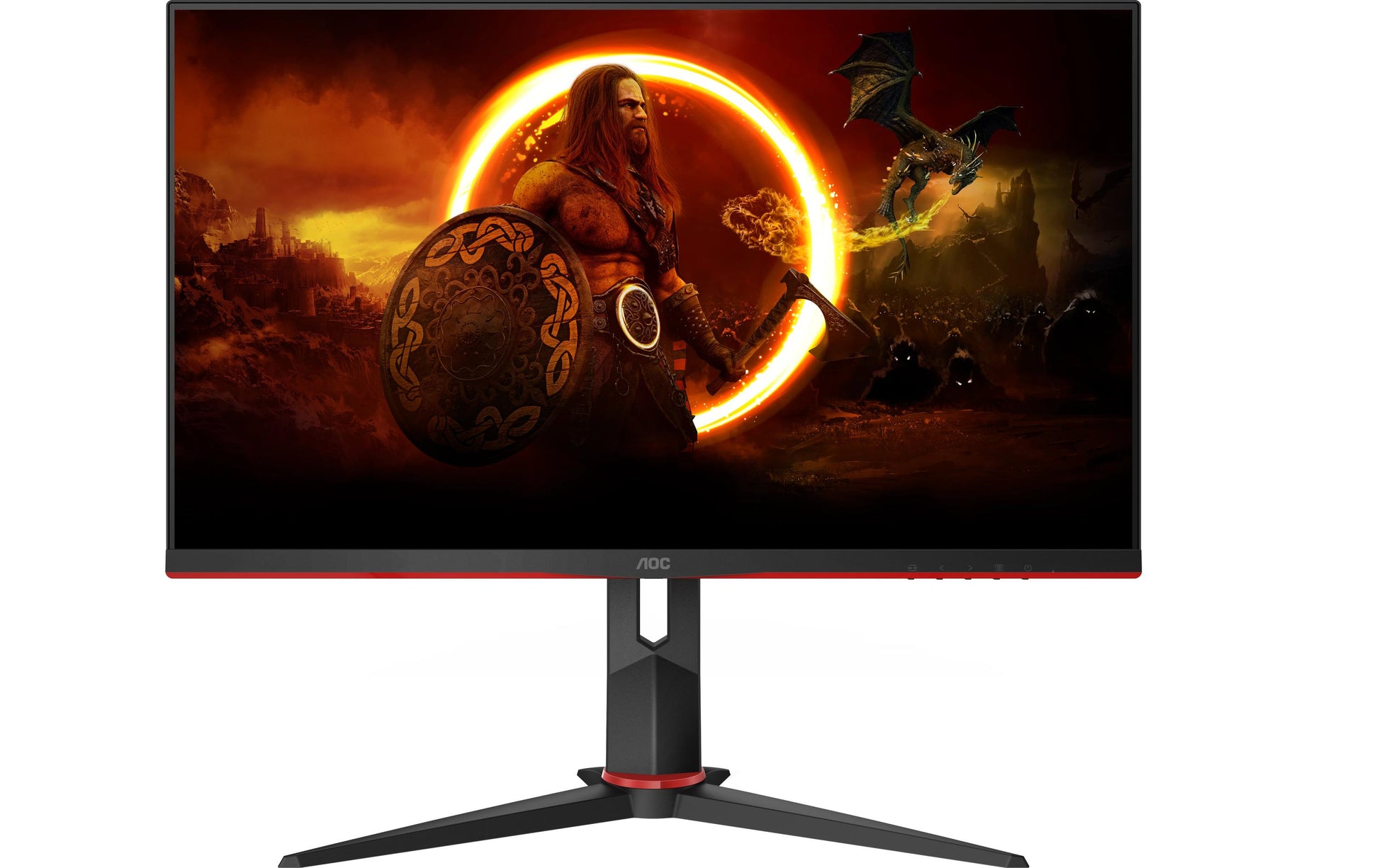 AOC 27G2ZN3/BK – Monitor, 27", 1920 × 1080 (Full HD), VA, 280 Hz, 300 cd/m², VESA 100 × 100, Schwarz