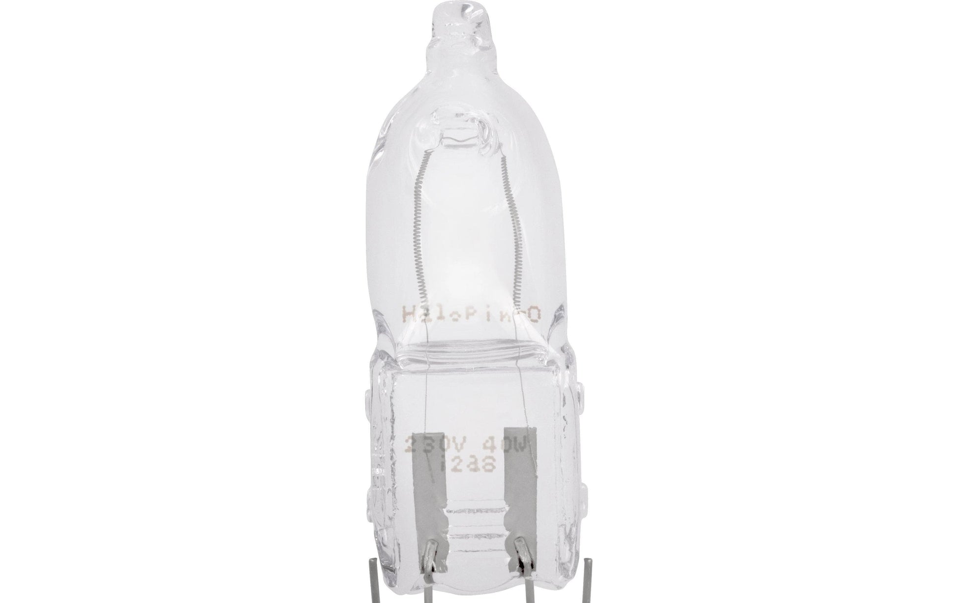 EGLO Leuchtmittel G9 – 460 lm, 40 W, Warmweiss 2700 K, 360° – IP20 – 2 Stk., Transparent/Glas