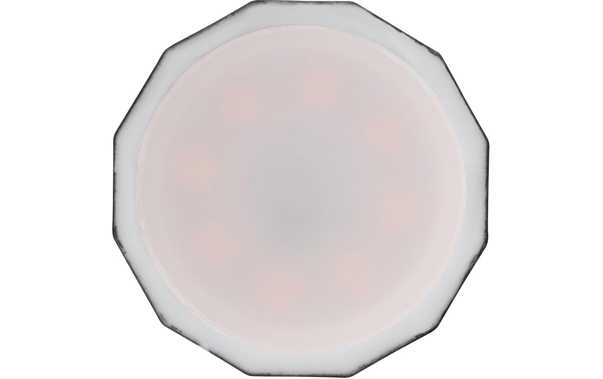 EGLO LED-Leuchtmittel E27 Reflektor – 180 lm, 3,5 W, Warmweiss 2200 K, 120° – IP20 – 1 Stk., Weiss/Glas