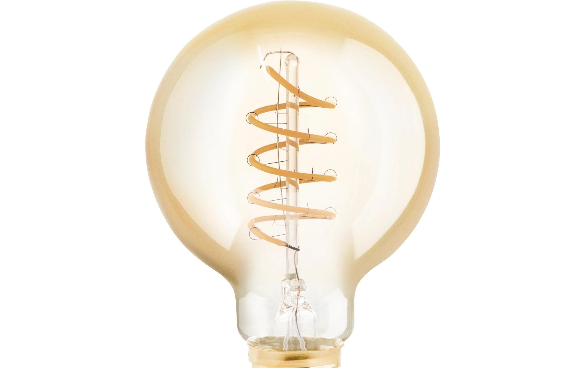 EGLO Leuchtmittel E27 Globus – Warmweiss 2000 K, 245 lm, 4 W – IP20 – 1 Stk., Glas