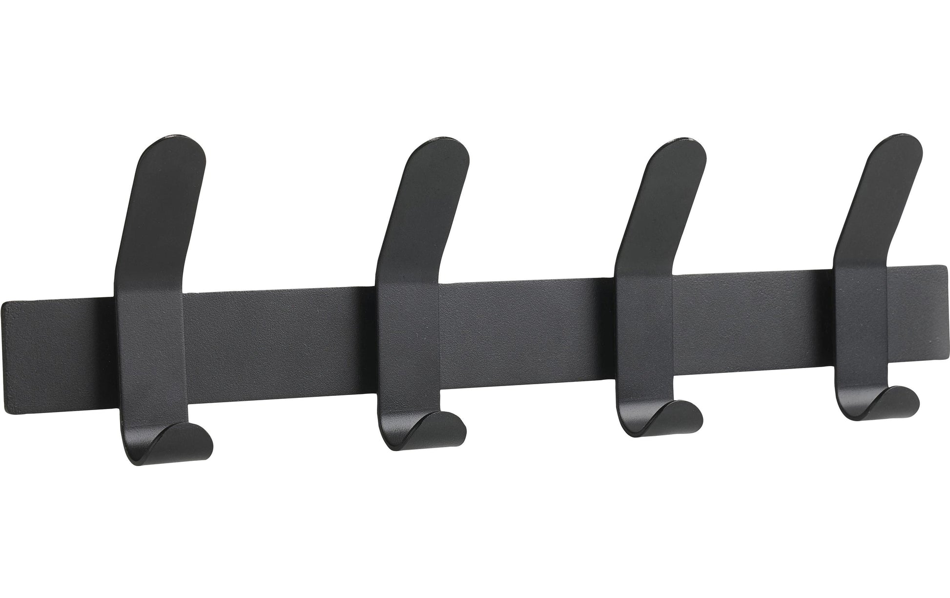 Zone Denmark 331822 Wandgarderobe 1 Haken – Edelstahl – Schwarz – 50 × 110 × 400 mm