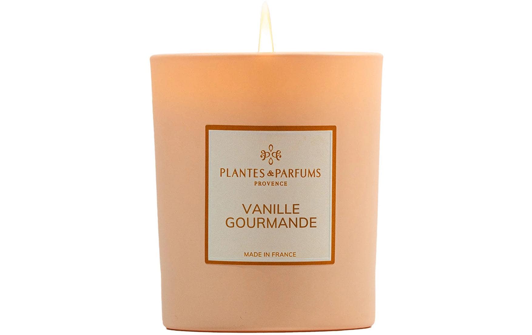 Plantes & Parfums Duftkerze – Vanille – Ø 7,8 × 9 cm