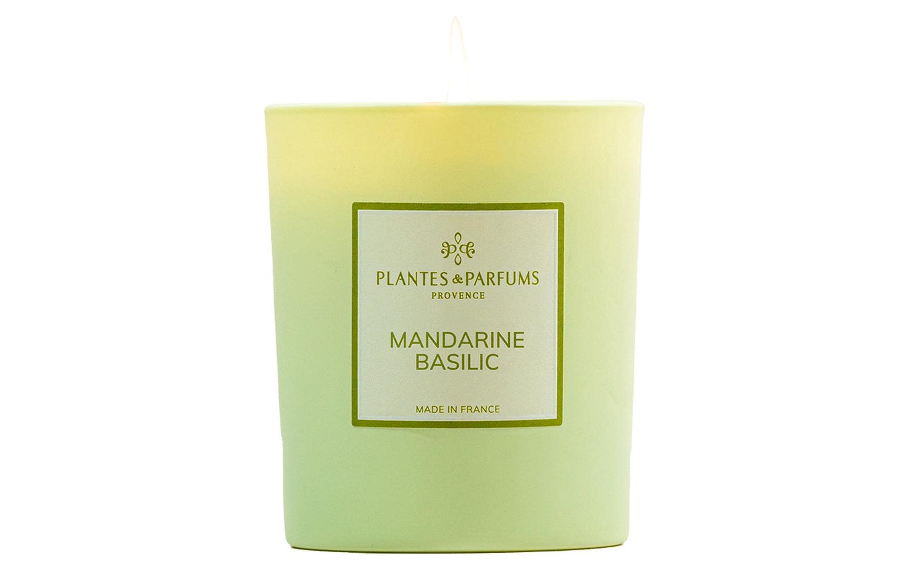 Plantes & Parfums Duftkerze – Amber – Ø 7,8 × 9 cm