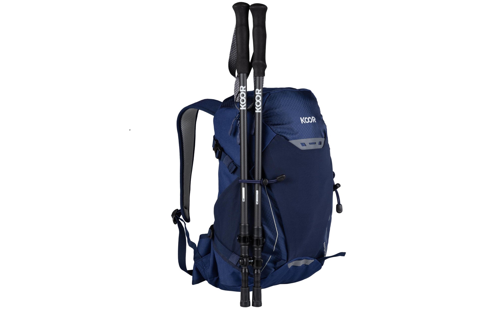 KOOR Wanderrucksack – 23 l, Polyester, Blau