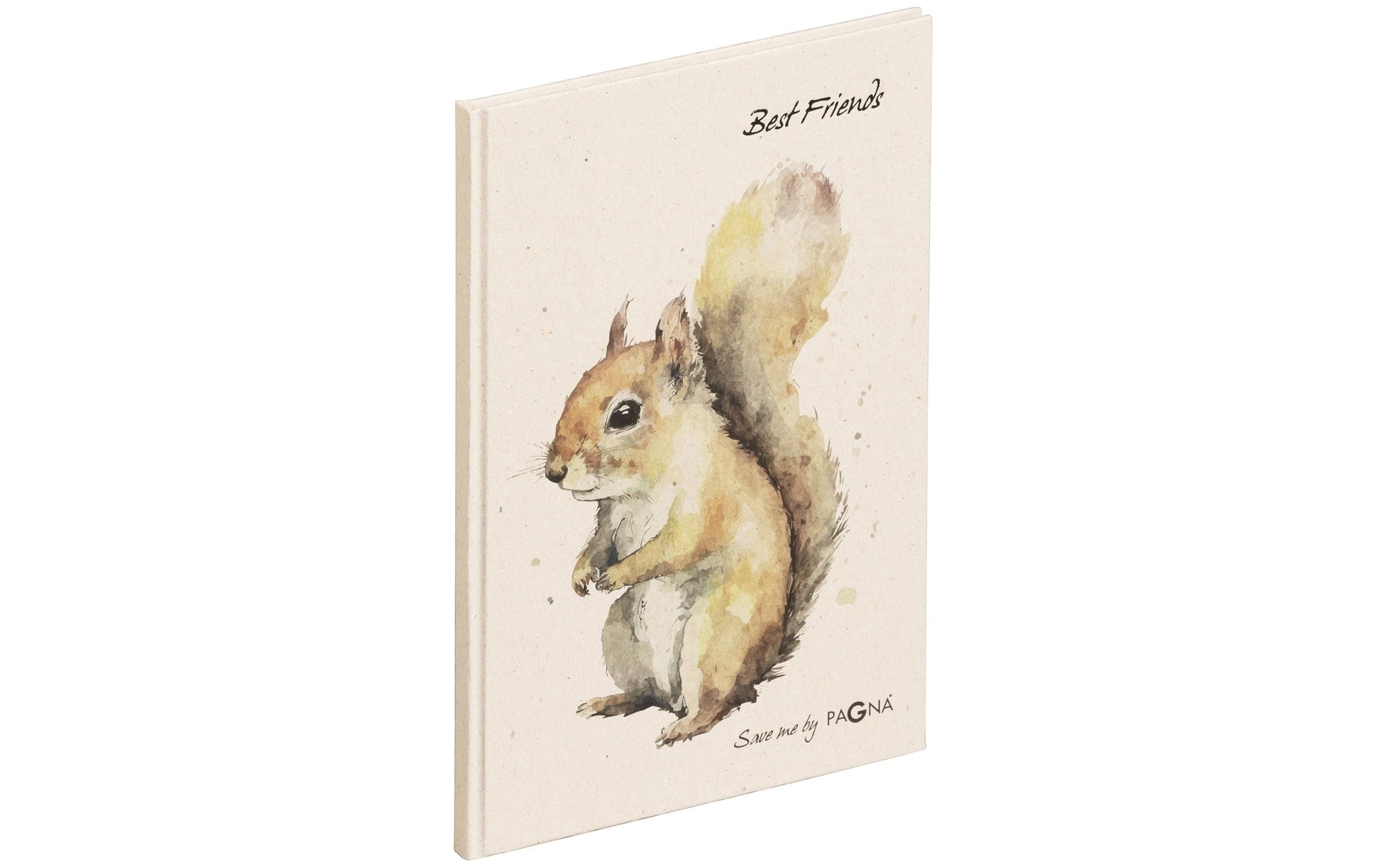 Pagna Save me Best Friends Freundebuch – 150 × 220 mm – 60 Seiten – deutsch, gebunden, Eichhörnchen