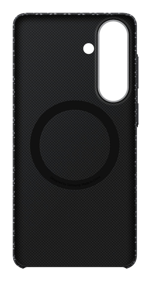 Samsung M2 Backcover – für Samsung Galaxy S26+, Dunkelgrau, Karbonfaser, kratzresistent