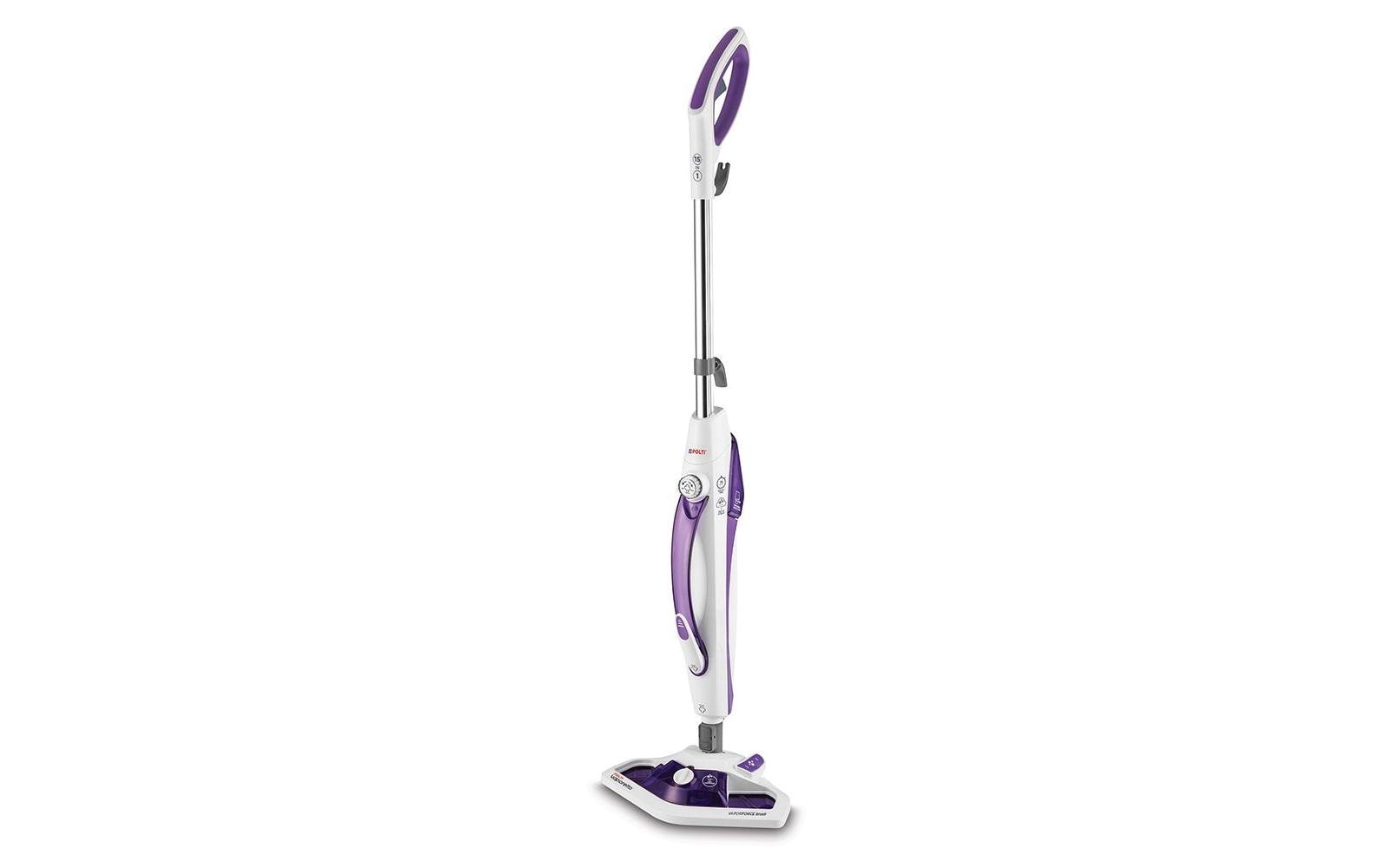 Polti Vaporetto SV440 Double – Dampfbesen – 1500 W, 0,3 l, Aufheizzeit 15 s, Weiss