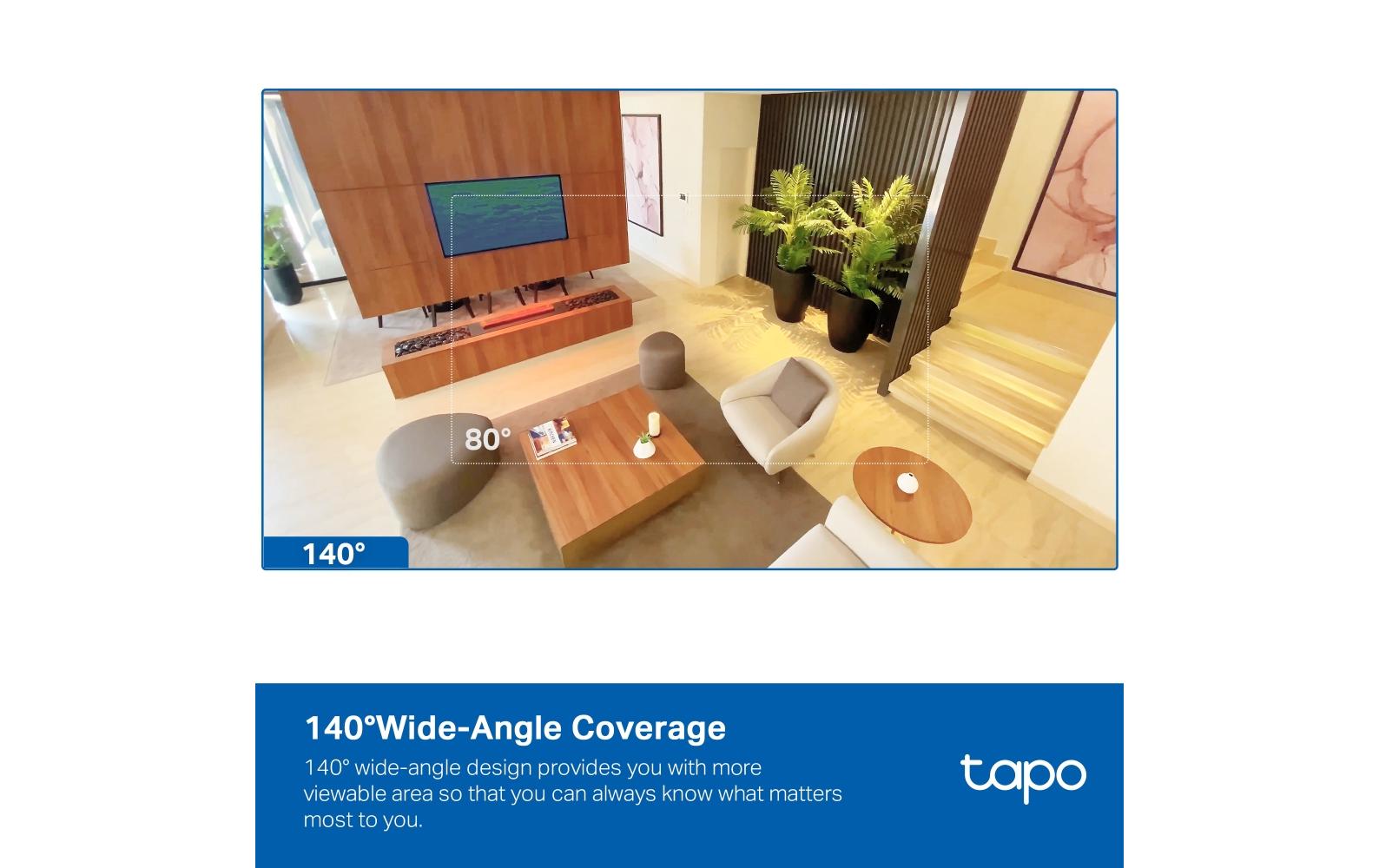 TP-Link Tapo C125 Wildkamera – 4 MP, Reichweite 10 m, microSD bis 512 GB, weiss