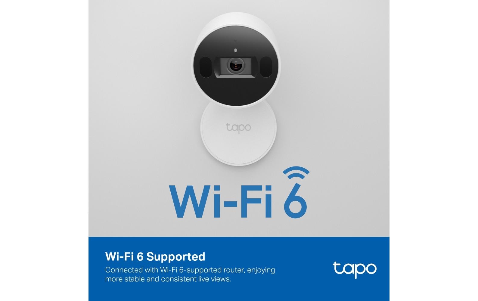 TP-Link Tapo C125 Wildkamera – 4 MP, Reichweite 10 m, microSD bis 512 GB, weiss