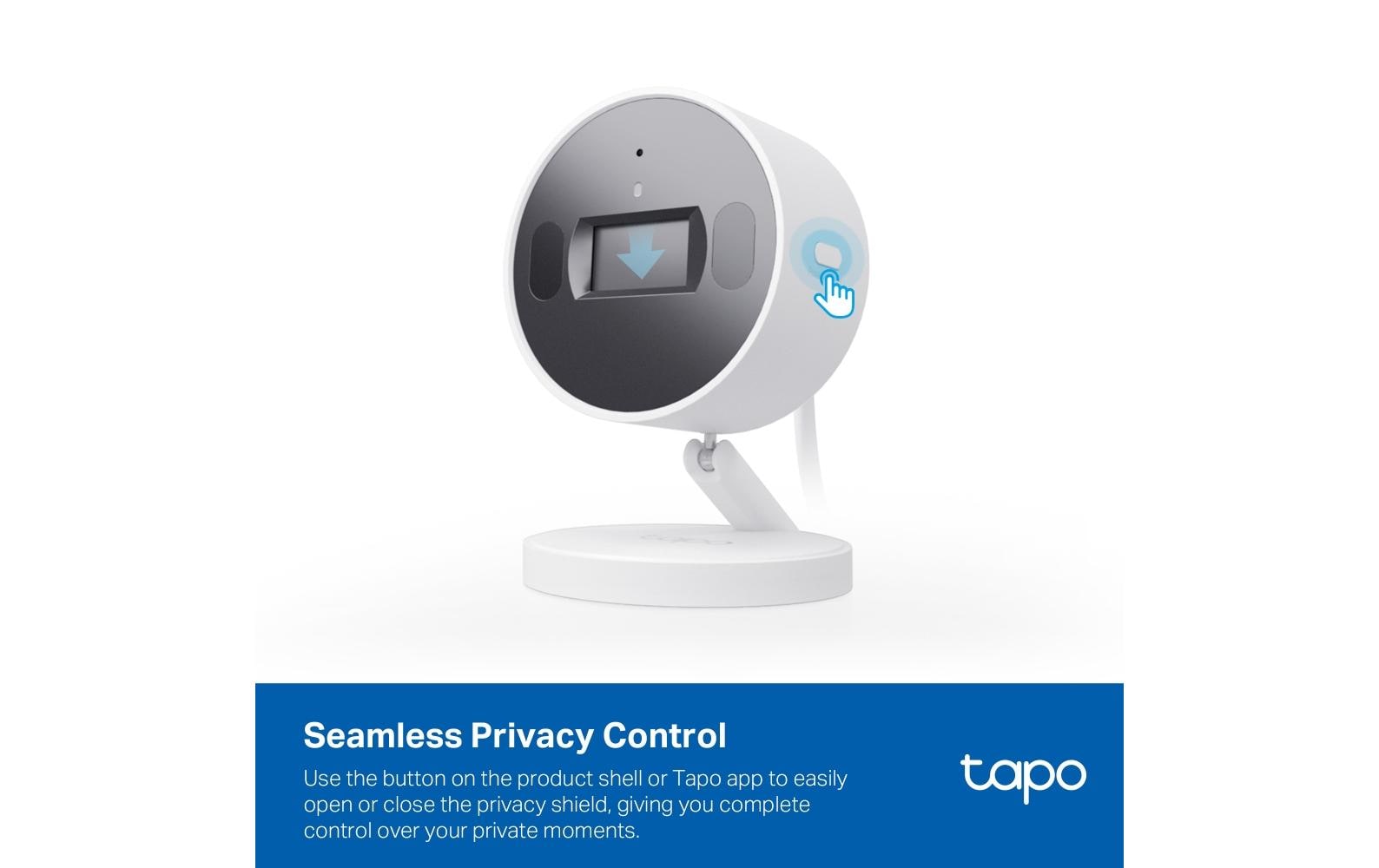 TP-Link Tapo C125 Wildkamera – 4 MP, Reichweite 10 m, microSD bis 512 GB, weiss