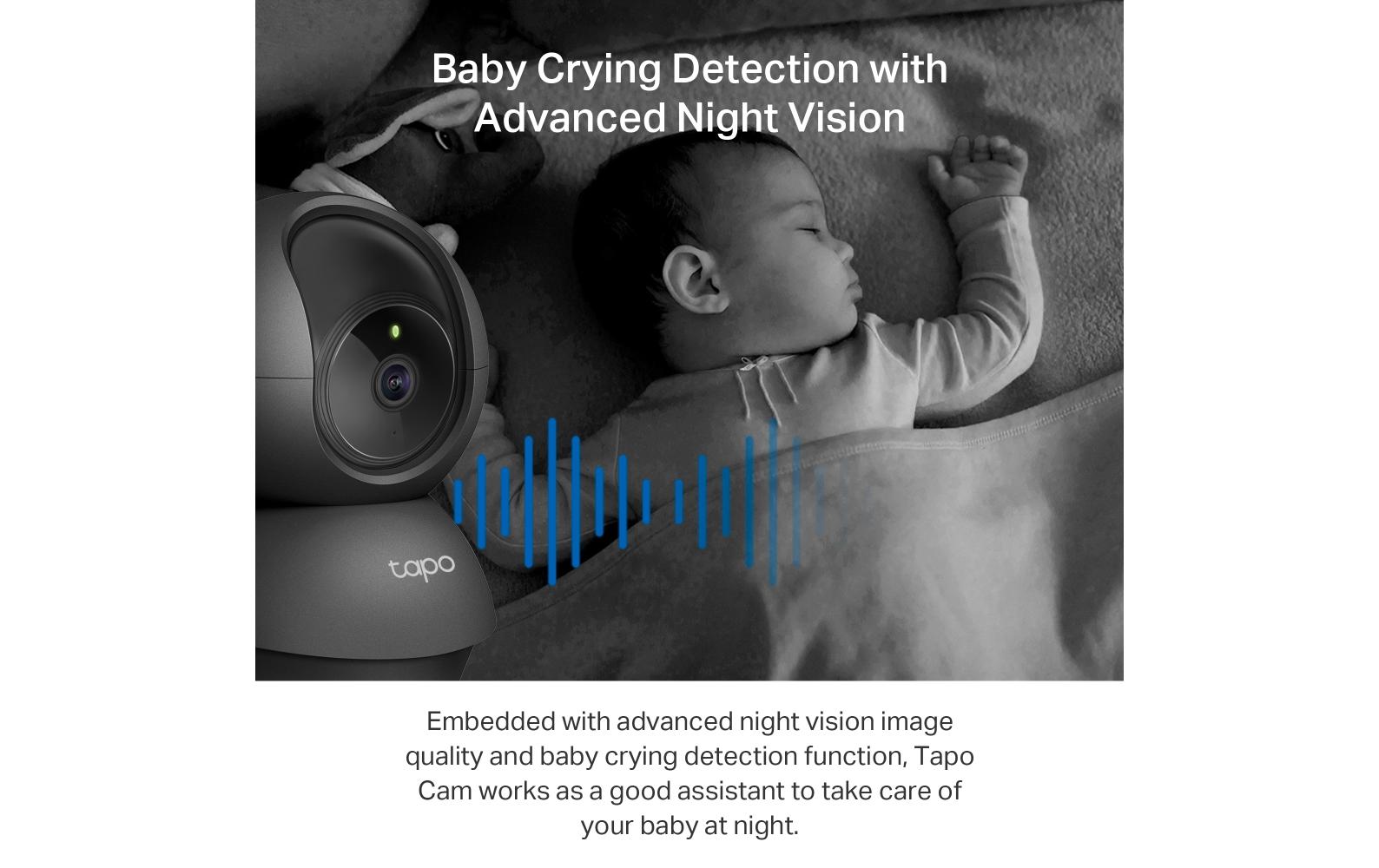 TP-Link Tapo C211 Sicherheitskamera – 3 MP, Reichweite 9 m, IP65, für Amazon Alexa