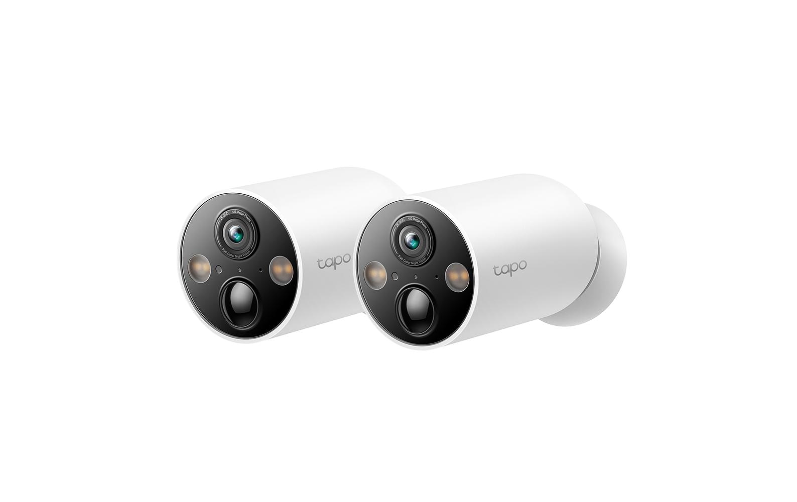 TP-Link Tapo C425 Wildkamera – 4 MP, Reichweite 15 m, IP66, 2er-Set, Weiss