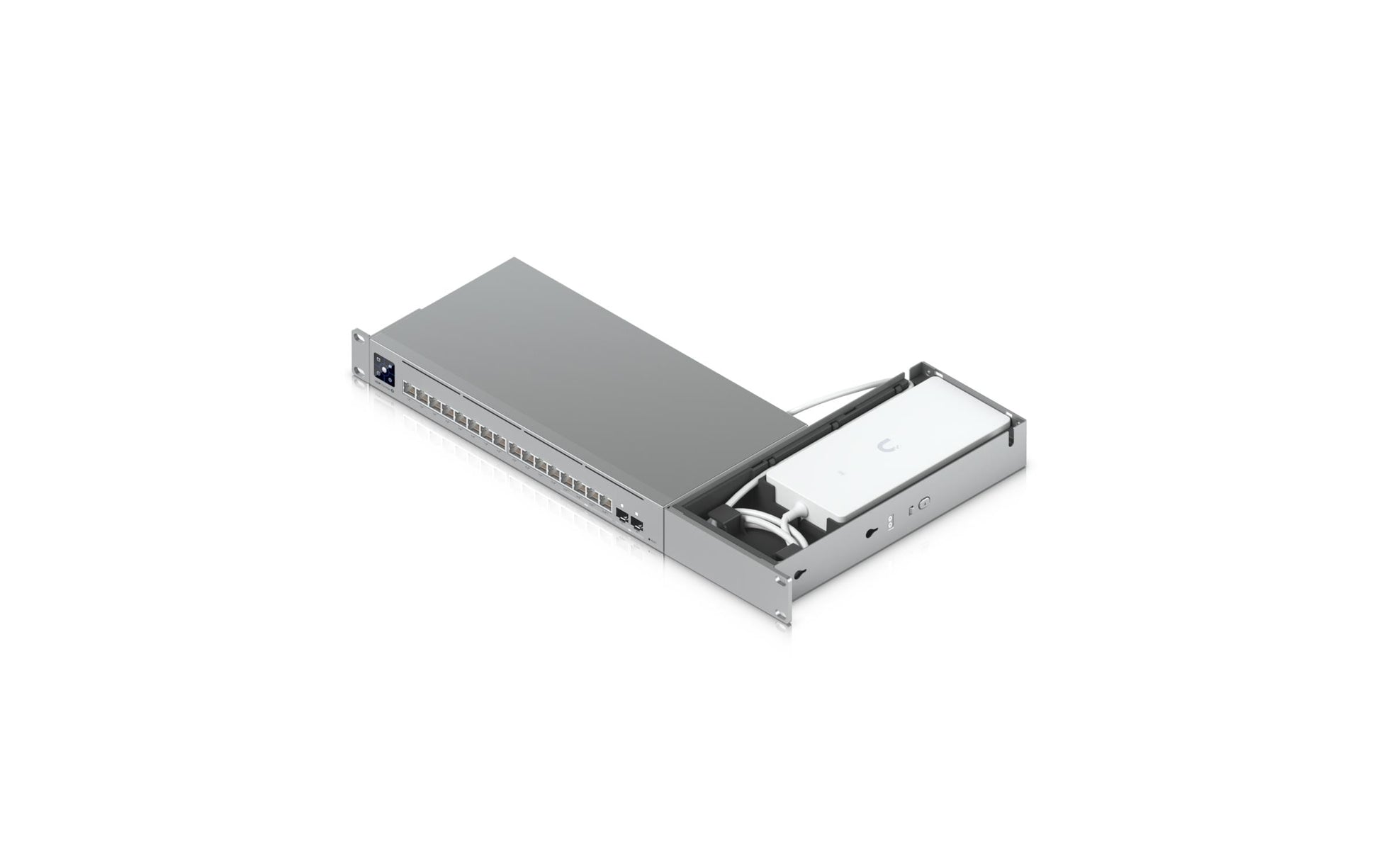 Ubiquiti UACC-Pro-Max-16-RM – Montagehalterung – für USW-Pro-Max-16, USW-Pro-Max-16-PoE (180W), Schwarz