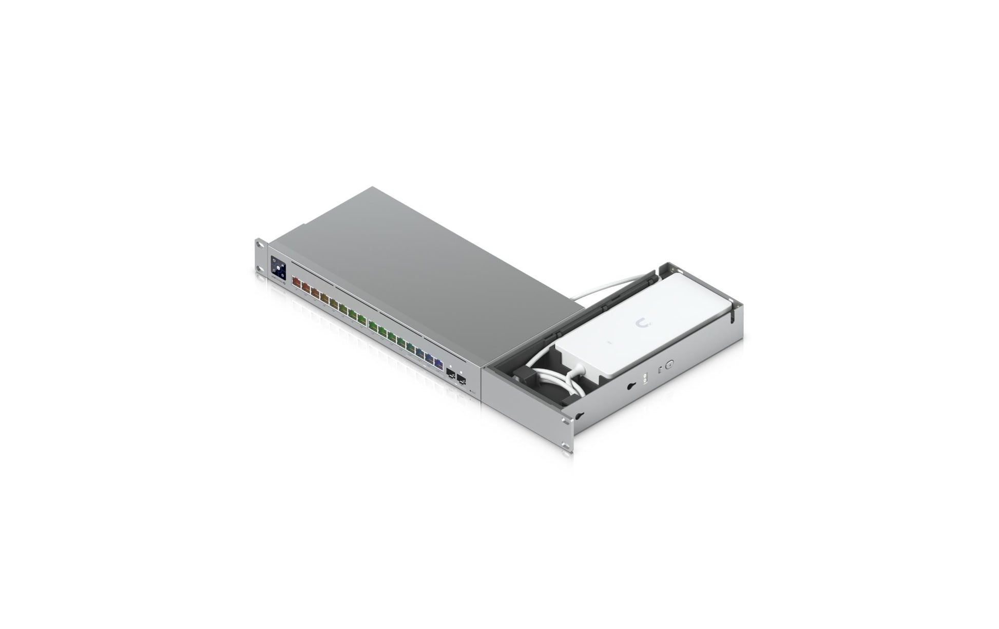 Ubiquiti UACC-Pro-Max-16-RM – Montagehalterung – für USW-Pro-Max-16, USW-Pro-Max-16-PoE (180W), Schwarz