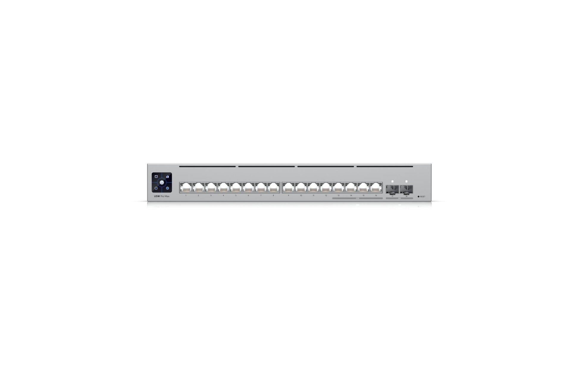 Ubiquiti Pro Max 16 – Managed Switch – 16×2.5G, 2×SFP+, L3, 1U