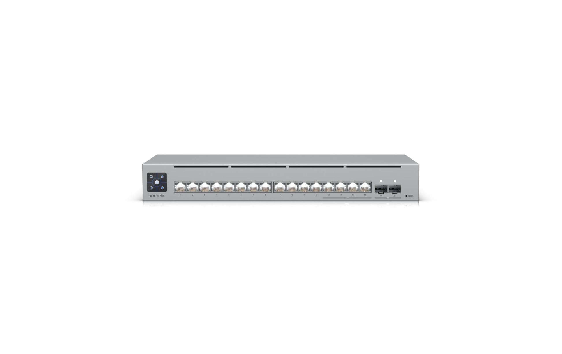 Ubiquiti Pro Max 16 – Managed Switch – 16×2.5G, 2×SFP+, L3, 1U