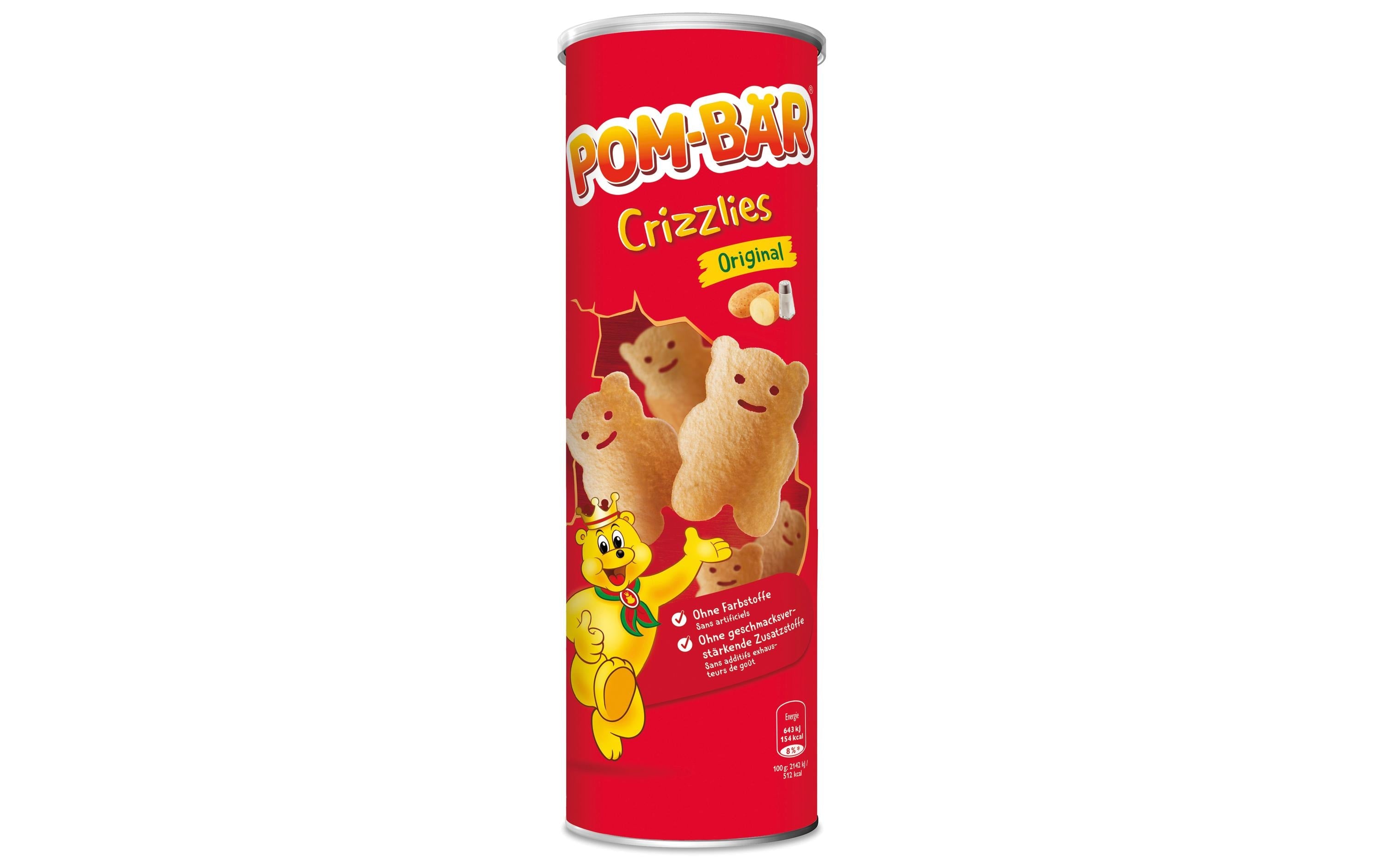 Pom-bär Crizzlies Chips – Original – 150 g