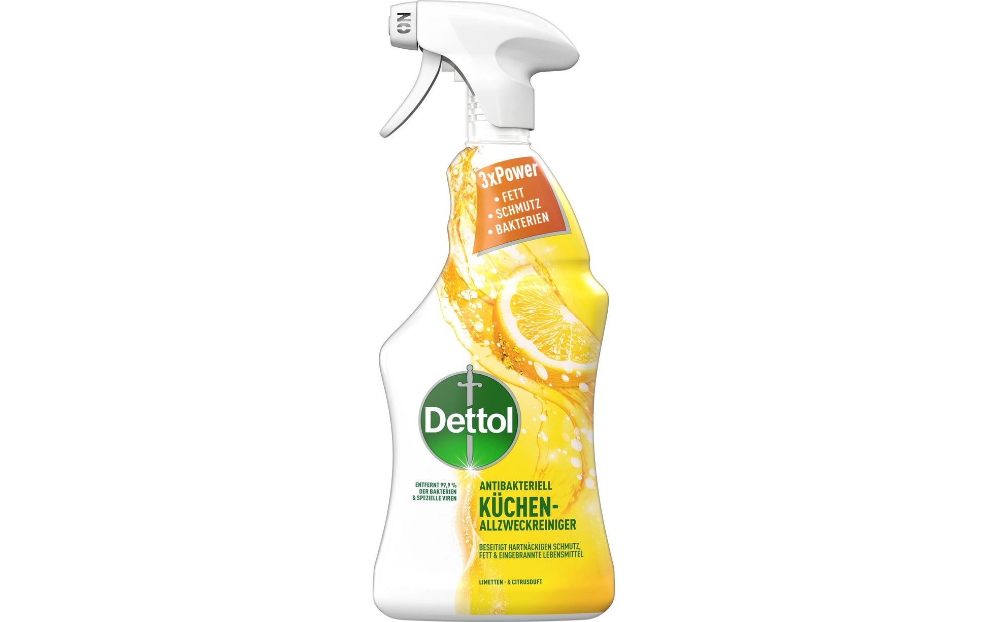 Dettol Allzweckreiniger für Badezimmer – Antibakteriell/Limette/Citrus, Spray – 750 ml