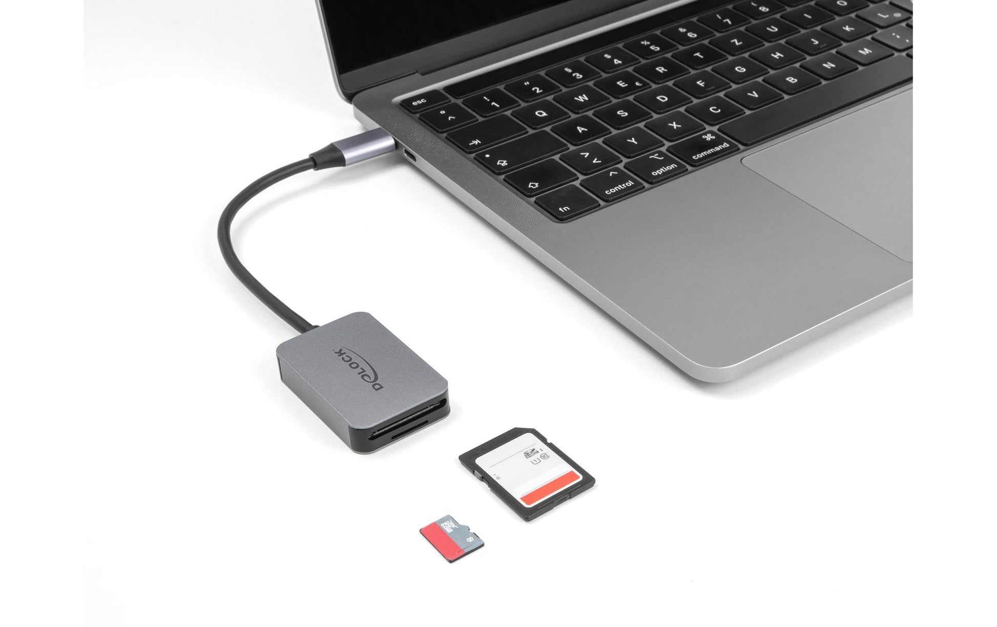 DeLOCK USB-C Kartenleser – für SD/MicroSD