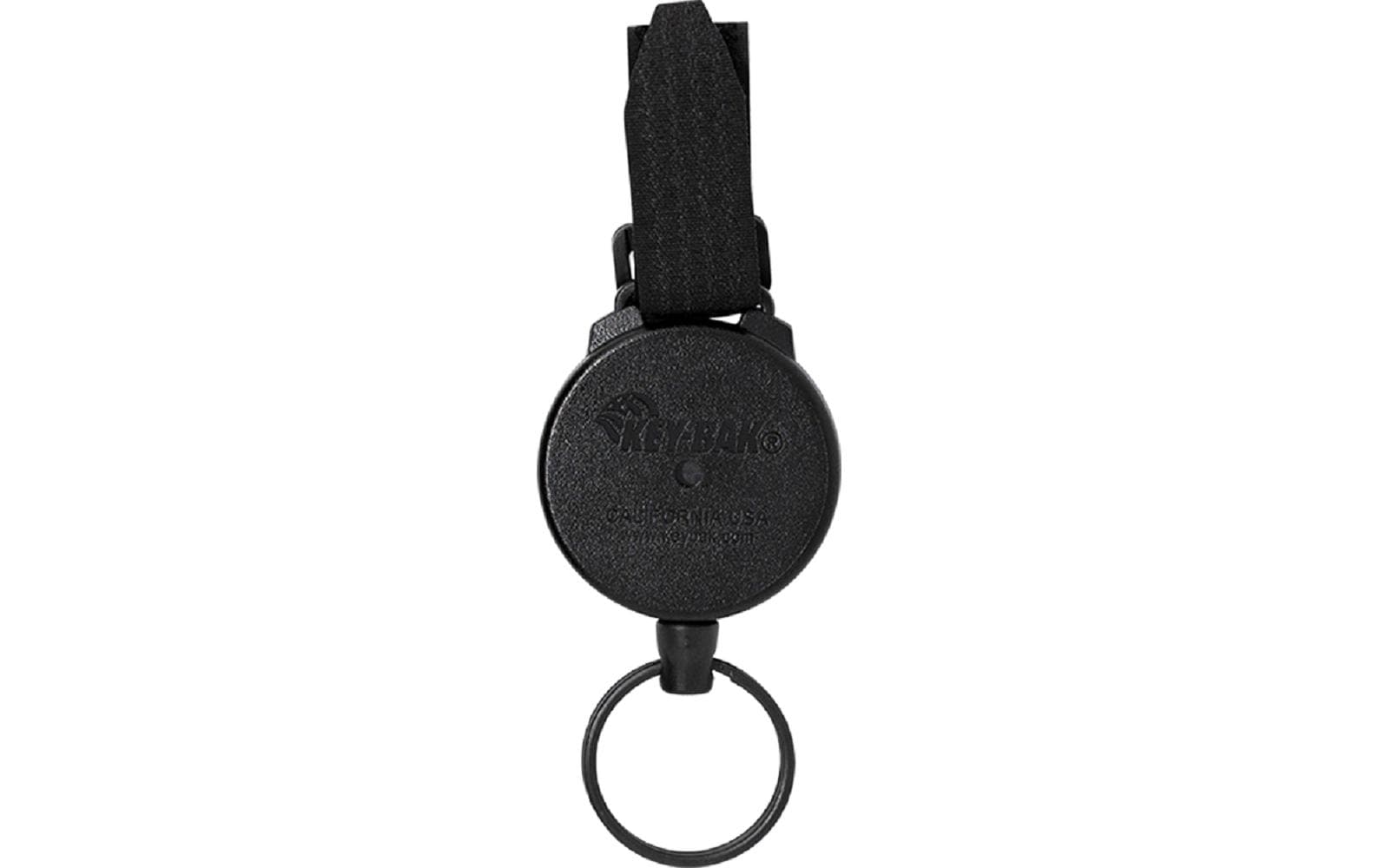 Key-bak Schlüsselanhänger KB 488 MOLLE – Seillänge 120 cm, Kevlarschnur, Schwarz