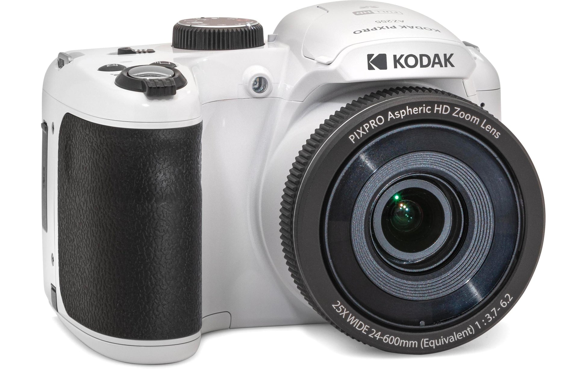 Kodak Pixpro Astra Zoom AZ255 – Kompaktkamera, 16,4 MP 1/2,3", 1080p, 25× optischer Zoom, Weiss
