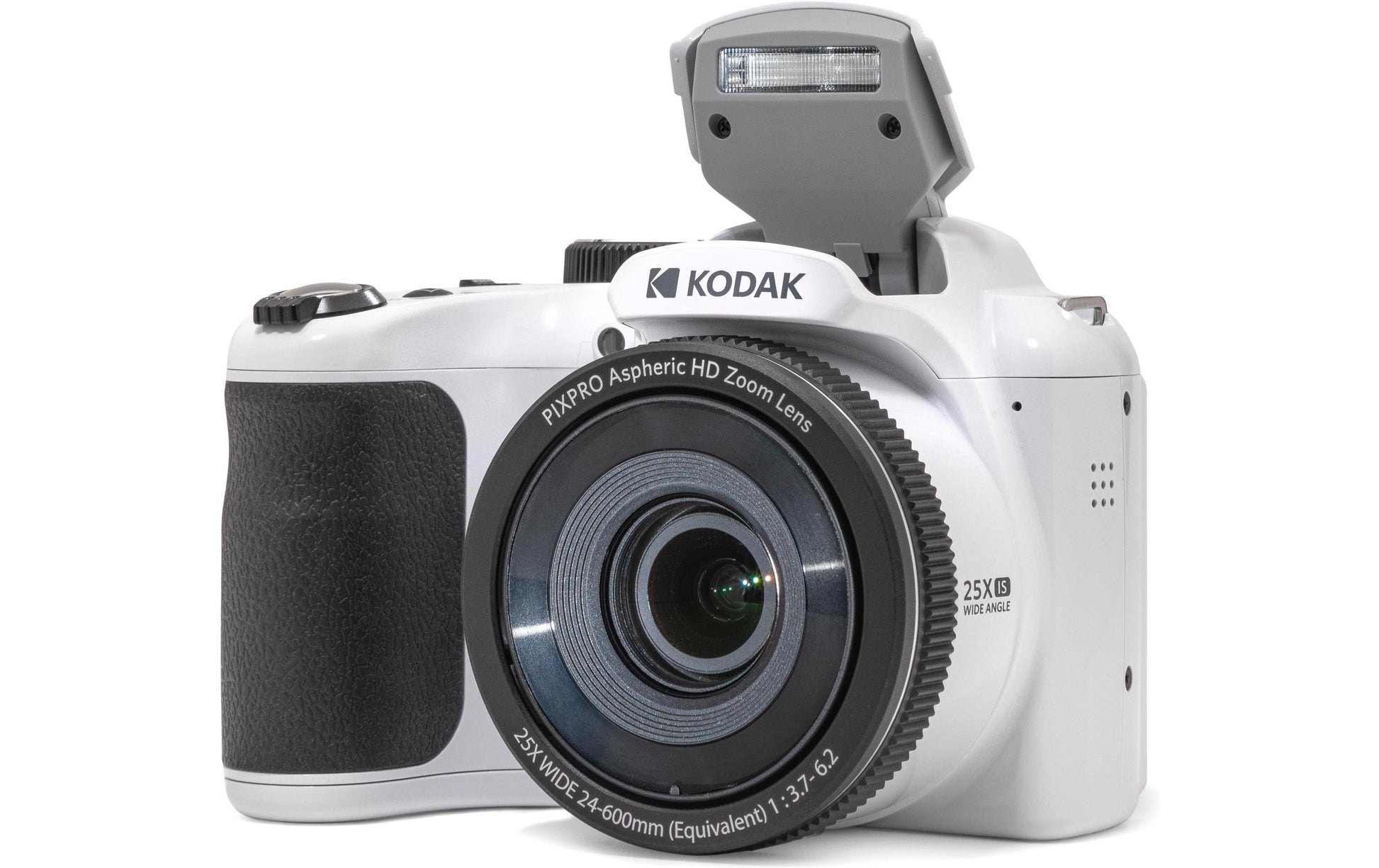 Kodak Pixpro Astra Zoom AZ255 – Kompaktkamera, 16,4 MP 1/2,3", 1080p, 25× optischer Zoom, Weiss
