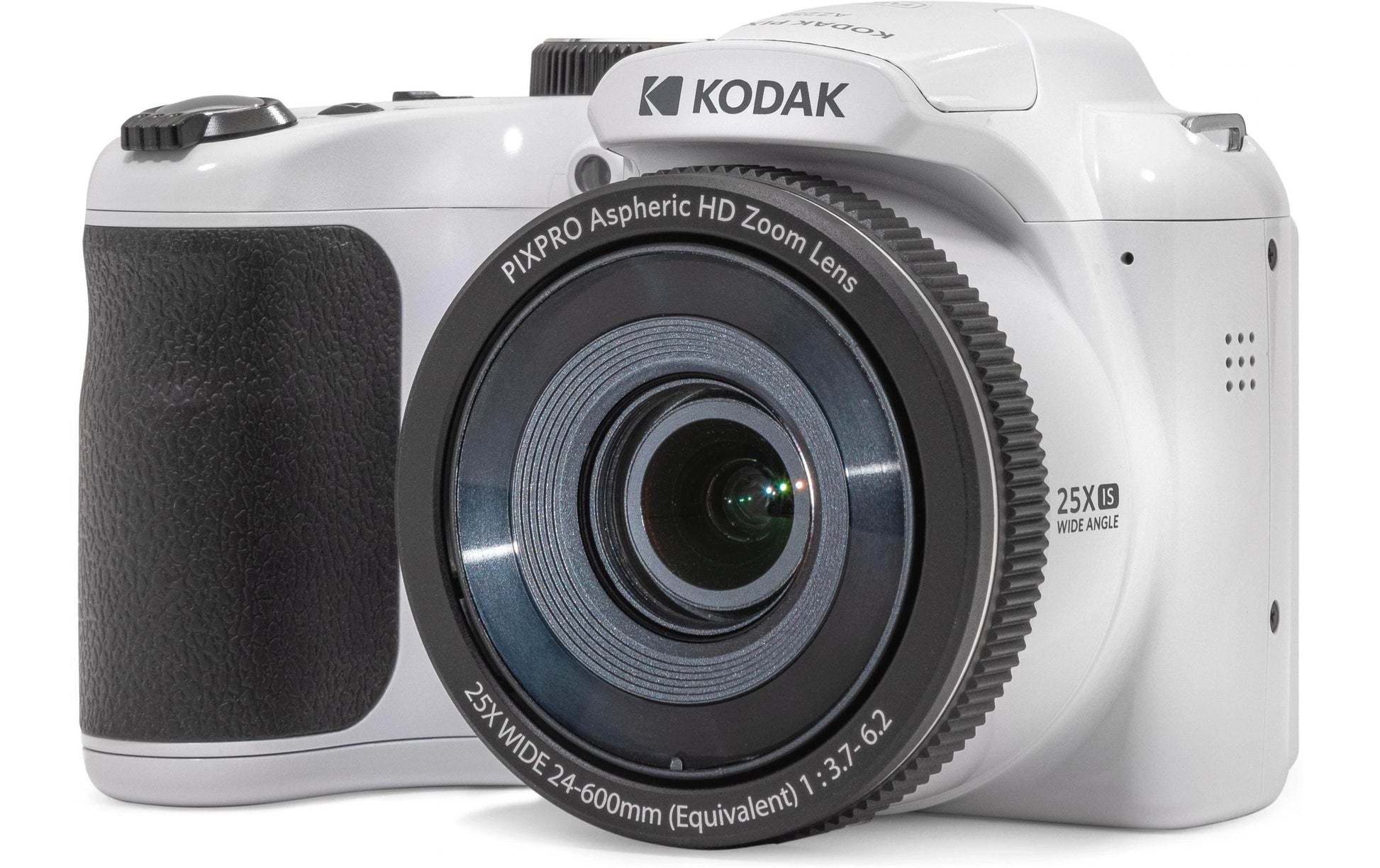 Kodak Pixpro Astra Zoom AZ255 – Kompaktkamera, 16,4 MP 1/2,3", 1080p, 25× optischer Zoom, Weiss