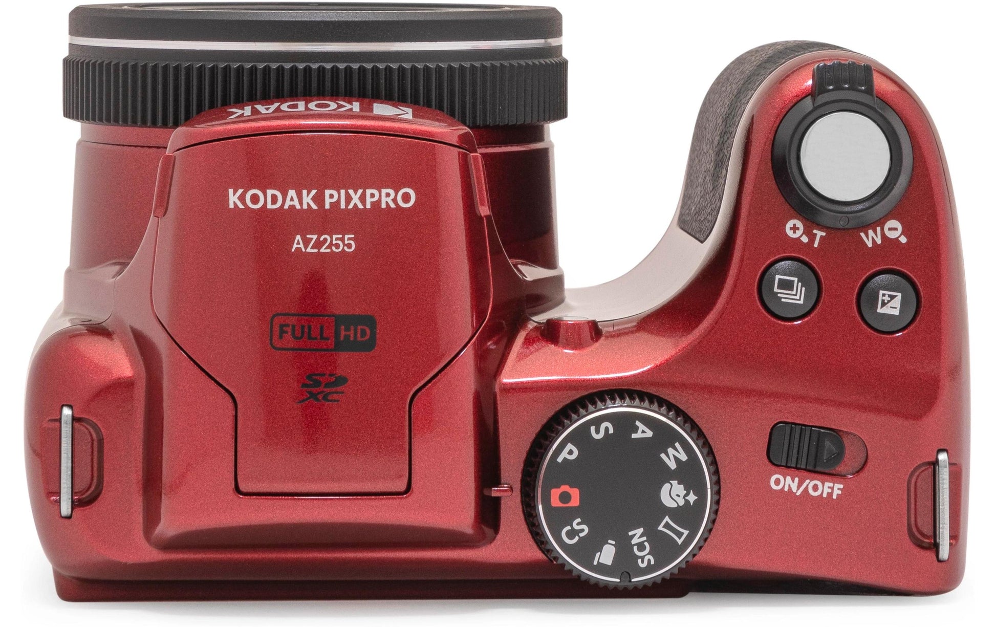 Kodak Pixpro AZ255 – 25× optischer Zoom, 16,35 MP, 1080p, rot