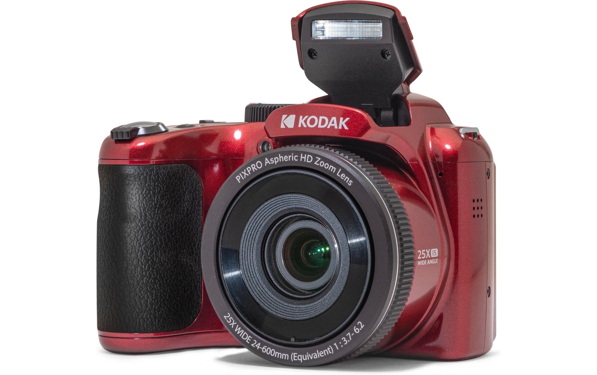 Kodak Pixpro AZ255 – 25× optischer Zoom, 16,35 MP, 1080p, rot
