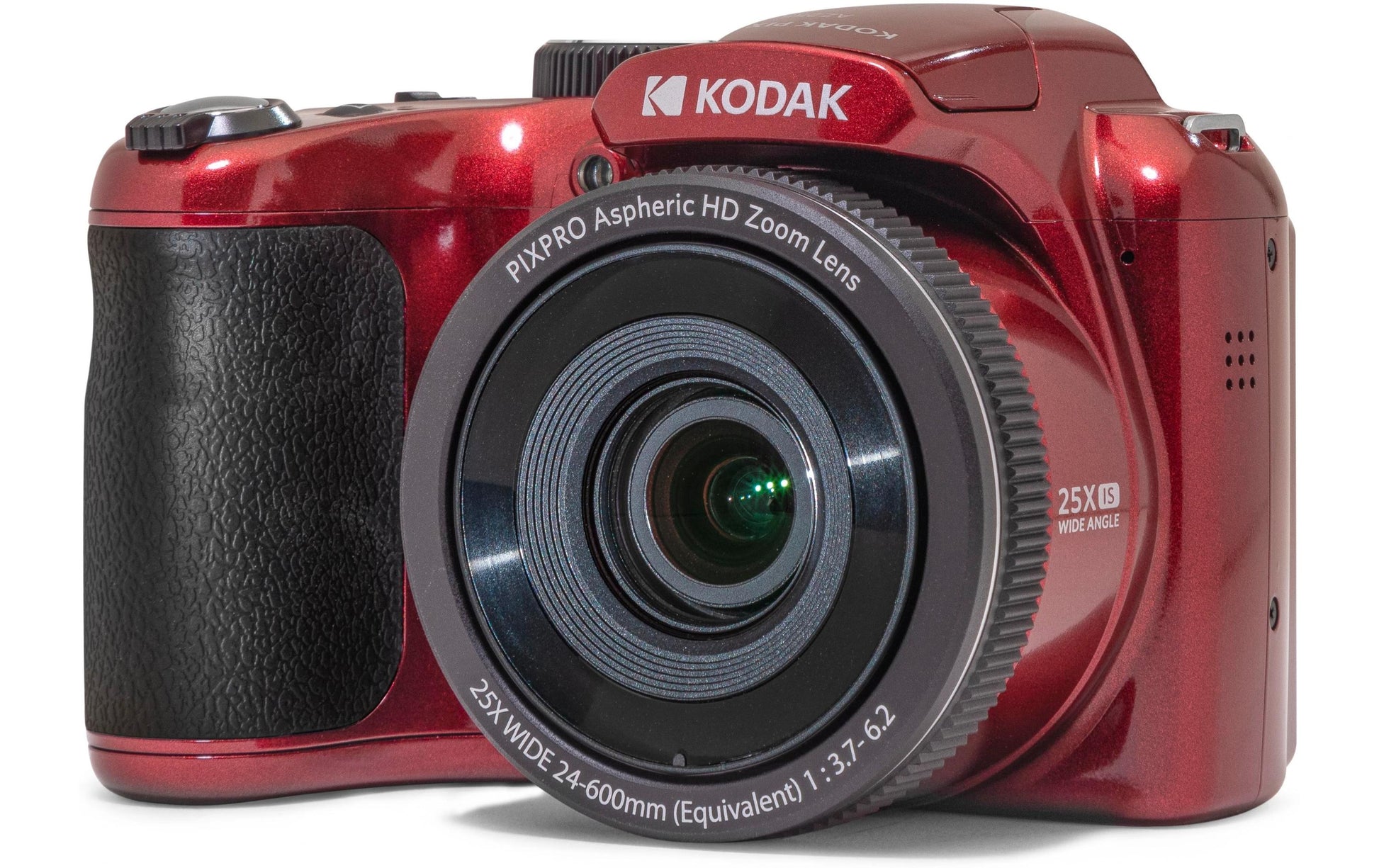 Kodak Pixpro AZ255 – 25× optischer Zoom, 16,35 MP, 1080p, rot