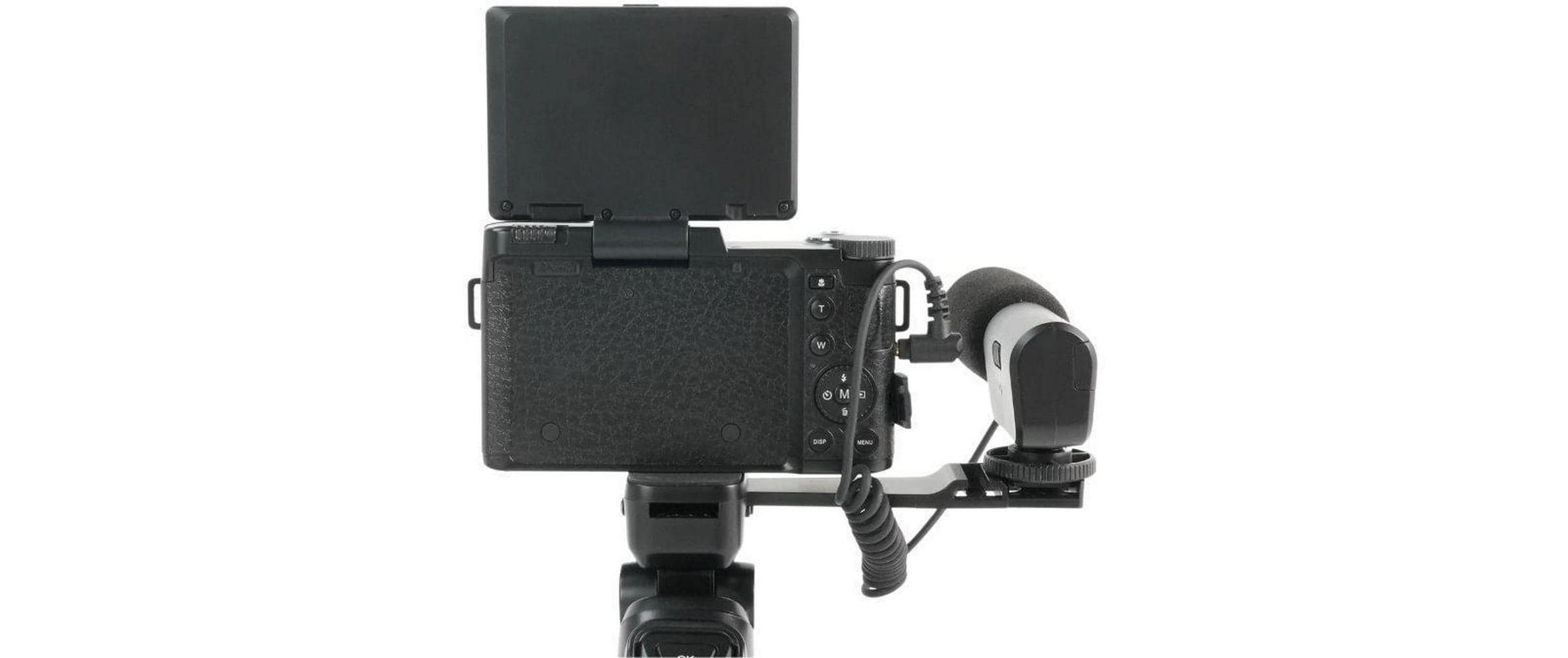 AgfaPhoto VLG4KOPT – Kompaktkamera, 24 MP, 4K 60 fps, 5× optischer Zoom, Schwarz