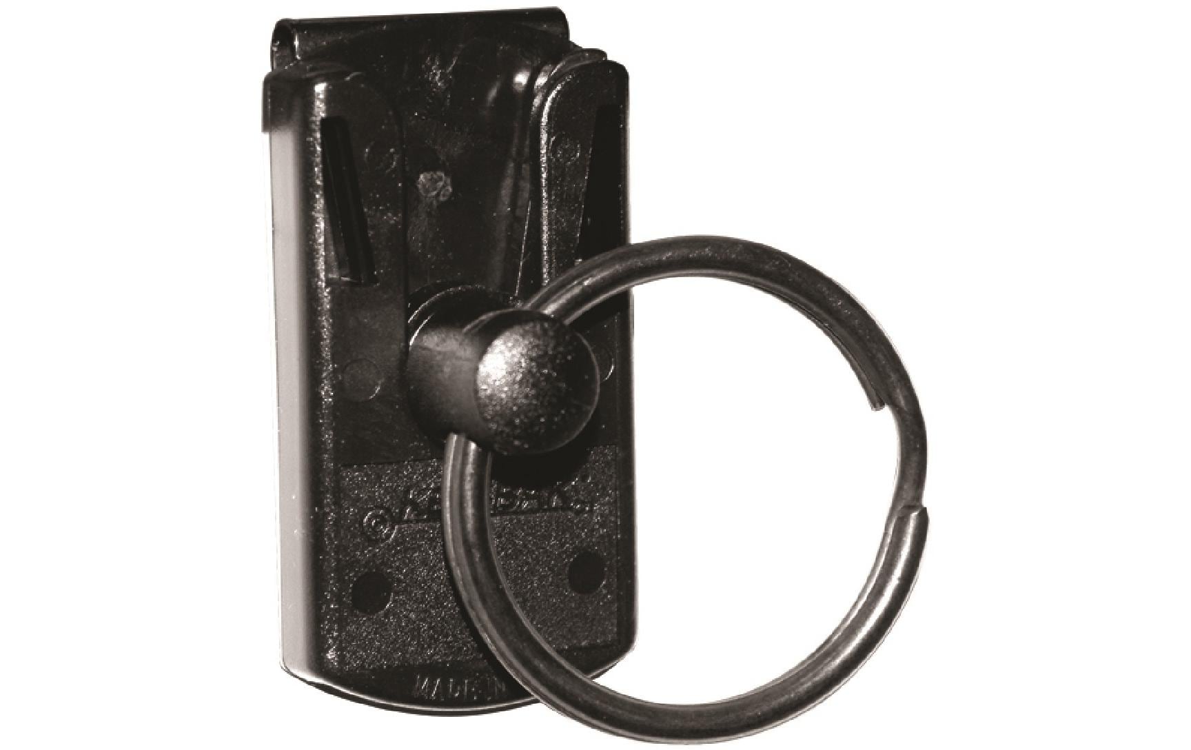 Key-bak Schlüsselanhänger KB KK2 – mit Gürtelclip, schwarz