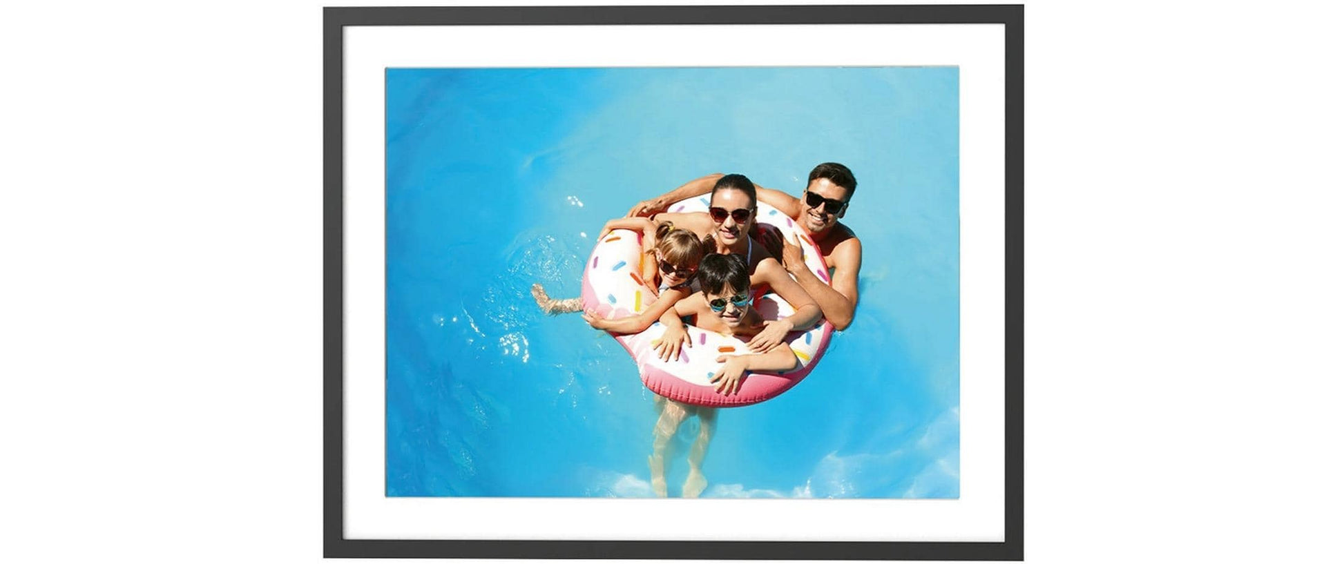 AgfaPhoto APF1700 Digitaler Bilderrahmen – 17" – 1280 × 960, IPS – WLAN, USB-C – microSD – Schwarz