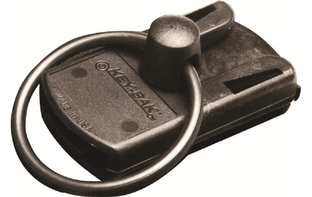 Key-bak Schlüsselanhänger KB KK2 – mit Gürtelclip, schwarz