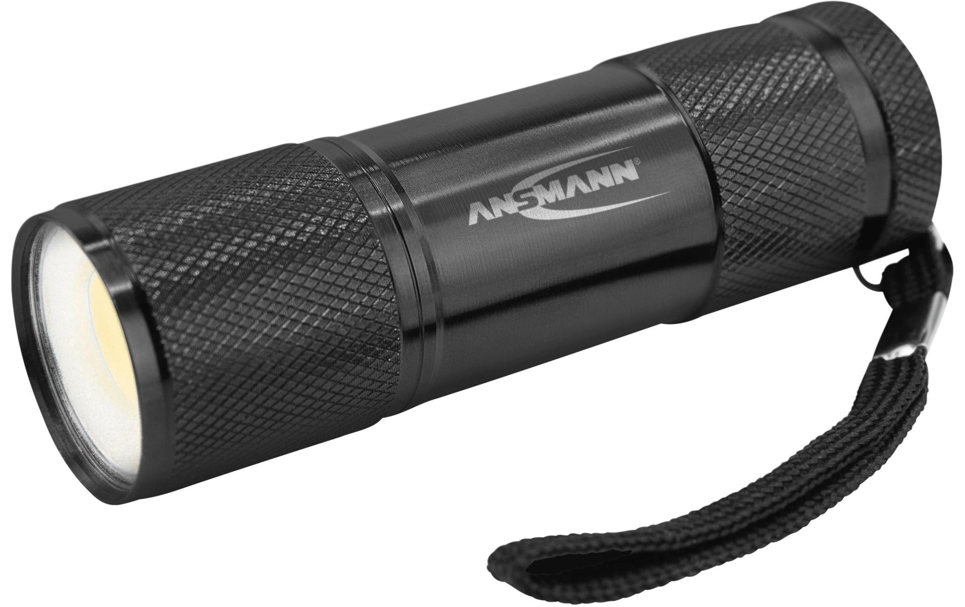 Ansmann Taschenlampe Action 9 – 175 lm, 19 m, IPX3, 3× AAA (inkl.) – Schwarz