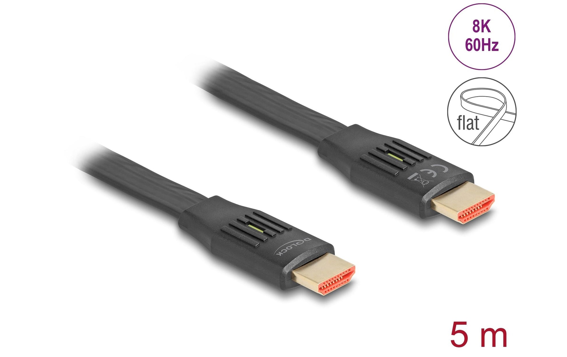 DeLOCK HDMI-Kabel, Schwarz