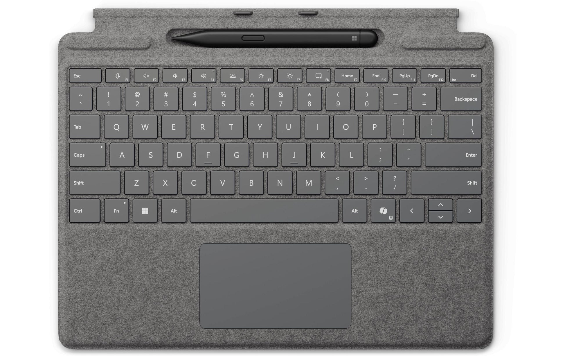 Microsoft Surface Pro Tastatur – Tastatur mit Slim Pen – für Surface Pro 11, Surface Pro 9 & Surface Pro 8