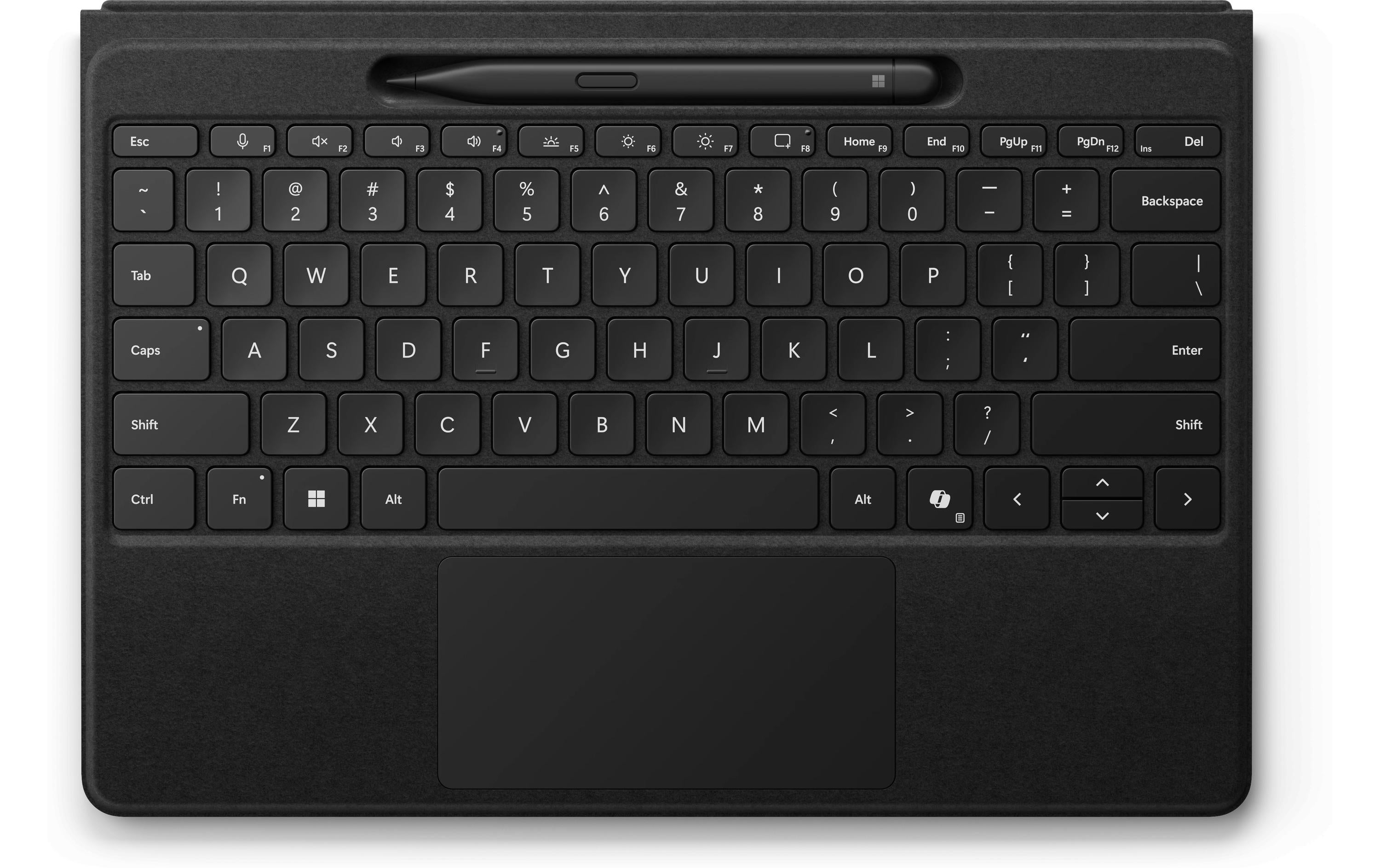 Microsoft Tastatur-Case für Surface Pro 9 13" – Smart Connector, QWERTZ (CH) – Schwarz