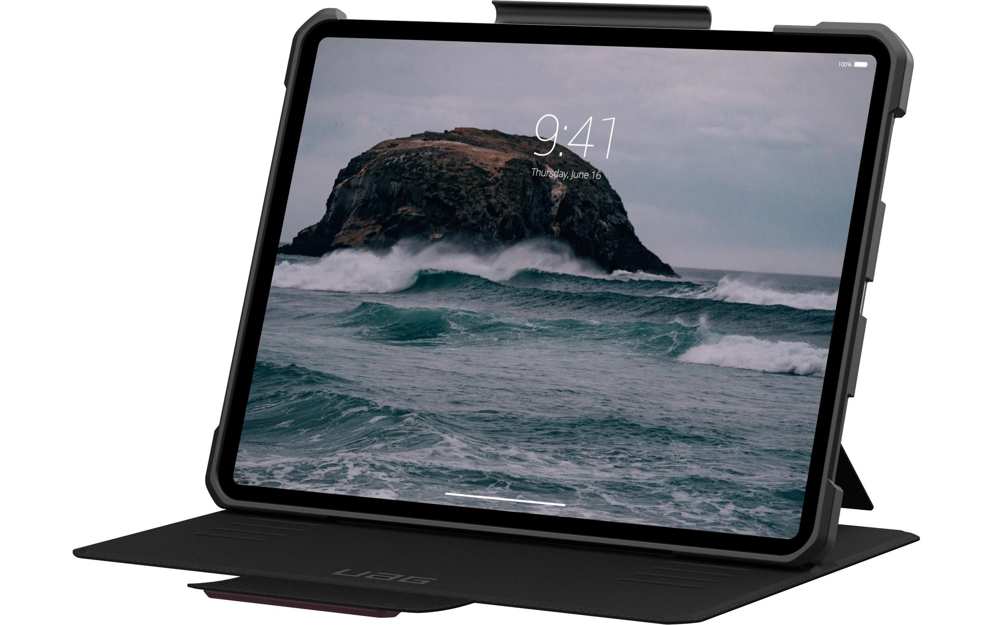 Urban Armor Gear UAG Metropolis SE Tablet-Hülle für iPad Pro 13" (7. Gen.) – Bordeaux