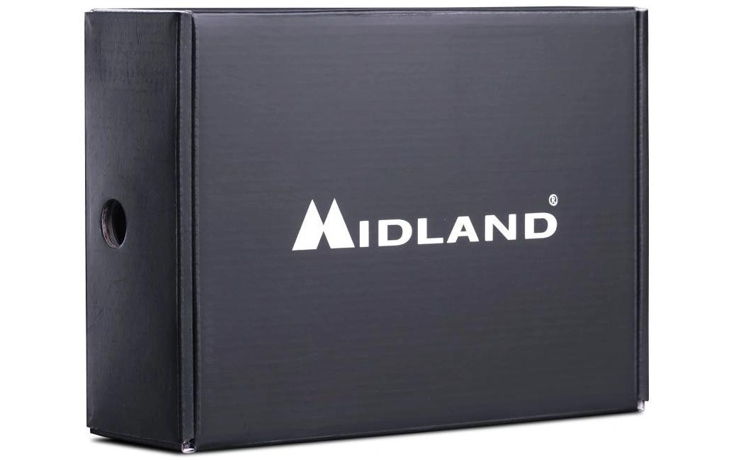 Midland BTX1 Pro S Freisprecheinrichtung – Bluetooth 4.2 – IPX6, für Motorrad – Schwarz/Orange