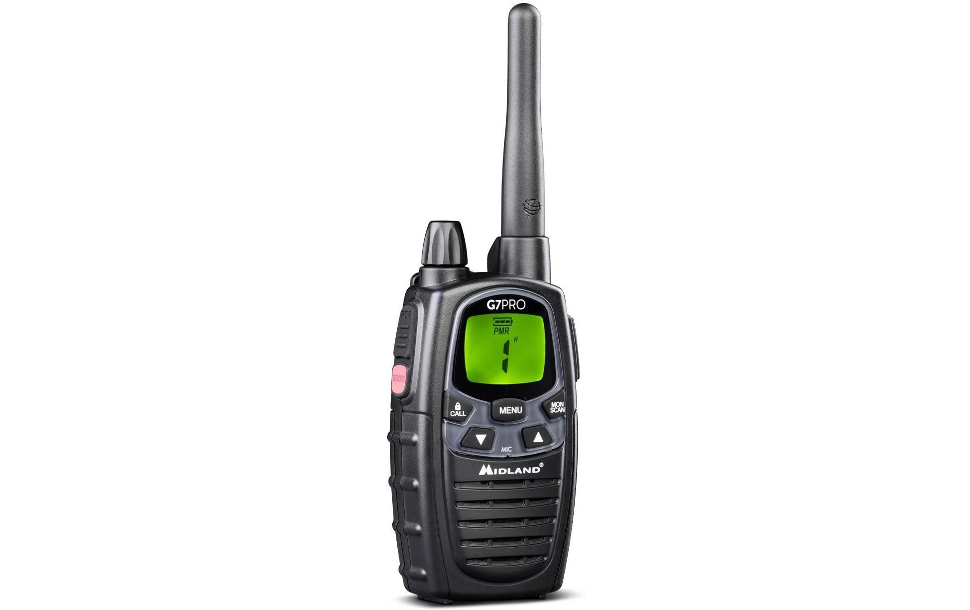 Midland G7Pro Twin – Funkgerät, PMR, 446 MHz, Schwarz
