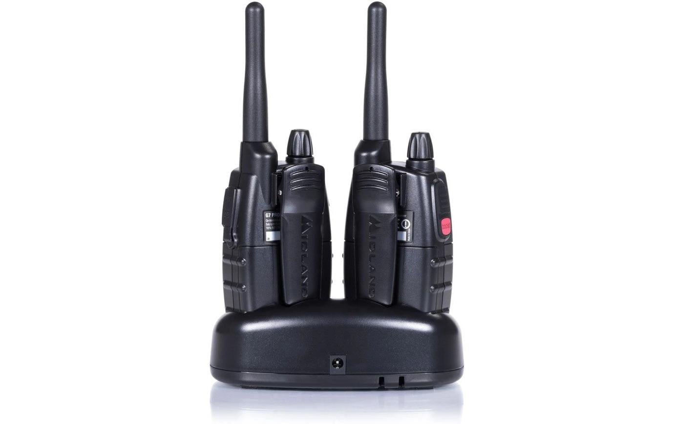 Midland G7Pro Twin – Funkgerät, PMR, 446 MHz, Schwarz