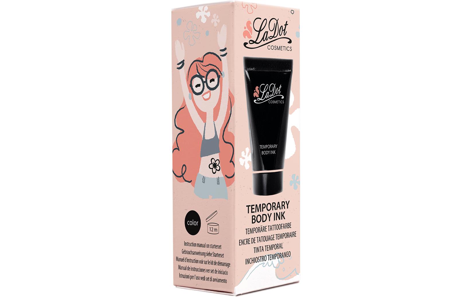 LaDot Effektschminke – Schwarz – 15 ml
