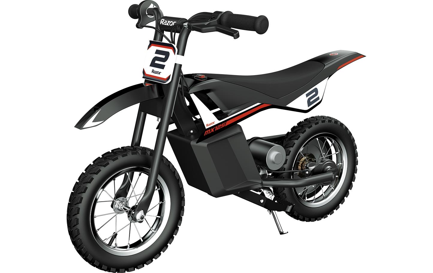 Razor MX125 Elektrisches Ride-on – 13 km/h, bis 8 km Reichweite, 100 W, max. 54 kg – ab 7 Jahren – schwarz