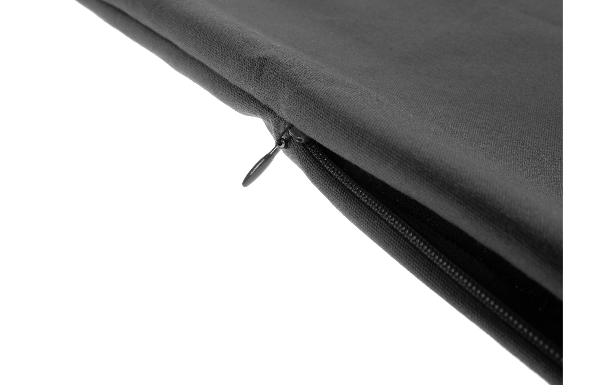 COCON Kissenbezug – 60 × 60 cm, Baumwolle, Anthrazit
